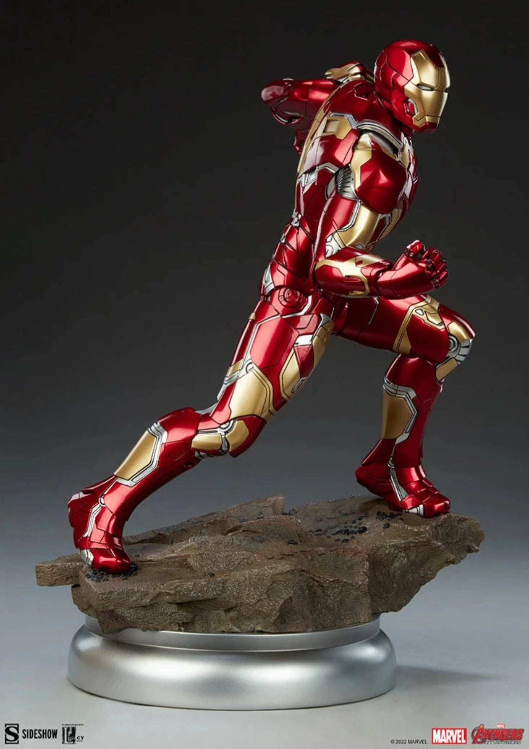 SIDESHOW IRON MAN MARK 43 - MARK XLIII STATUE 3003532 - Anotoys Collectibles