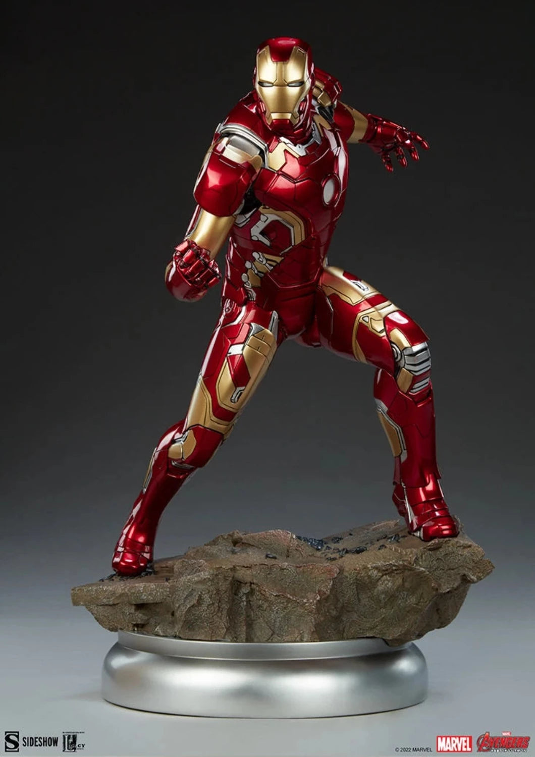 SIDESHOW IRON MAN MARK 43 - MARK XLIII STATUE 3003532 - Anotoys Collectibles