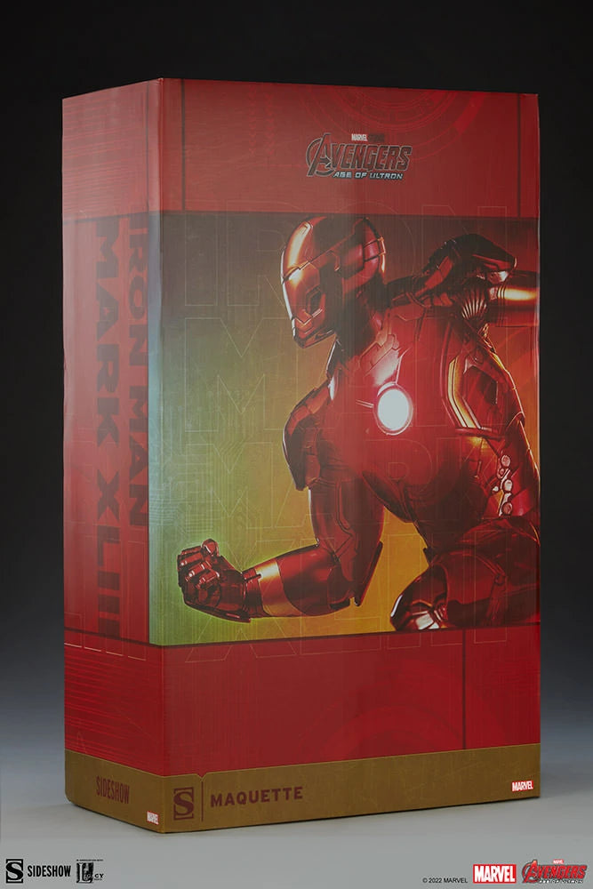 SIDESHOW IRON MAN MARK 43 - MARK XLIII STATUE 3003532 - Anotoys Collectibles