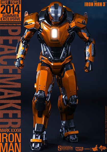 HOT TOYS MARVEL IRON MAN 3 : IRON MAN MARK XXXVI PEACEMAKER (EXCLUSIVE EDITION) - MMS258 - Anotoys Collectibles