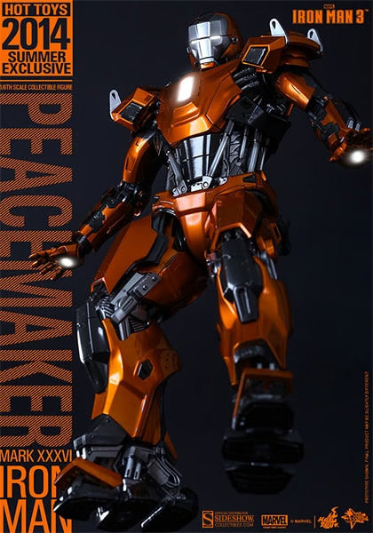 HOT TOYS MARVEL IRON MAN 3 : IRON MAN MARK XXXVI PEACEMAKER (EXCLUSIVE EDITION) - MMS258 - Anotoys Collectibles