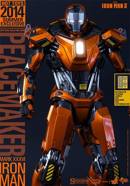 HOT TOYS MARVEL IRON MAN 3 : IRON MAN MARK XXXVI PEACEMAKER (EXCLUSIVE EDITION) - MMS258 - Anotoys Collectibles