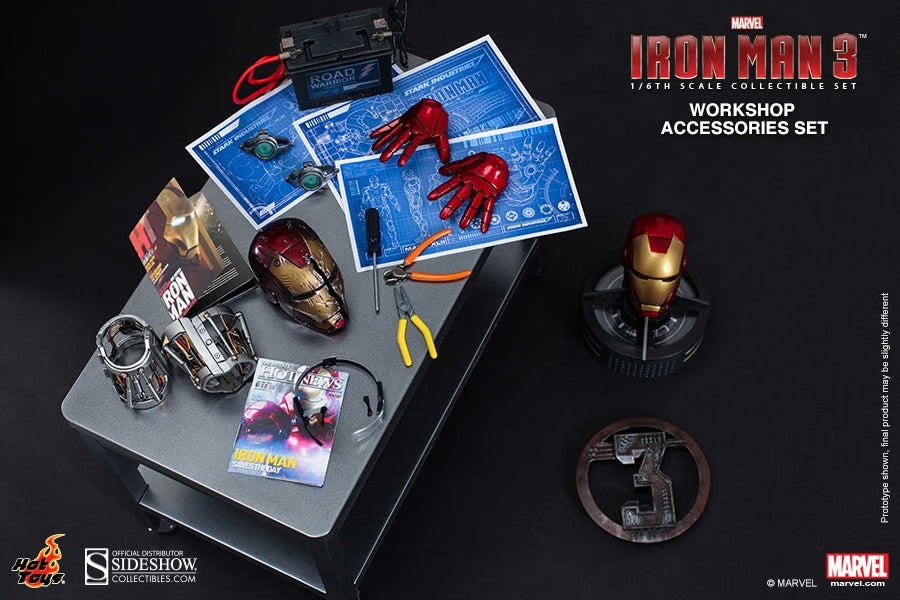 HOT TOYS MARVEL IRON MAN 3: - WORKSHOP ACCESSORIES - ACS002 - Anotoys Collectibles