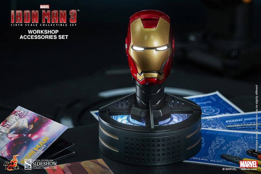 HOT TOYS MARVEL IRON MAN 3: - WORKSHOP ACCESSORIES - ACS002 - Anotoys Collectibles