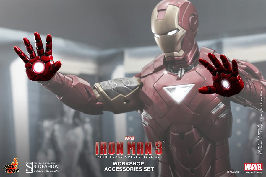 HOT TOYS MARVEL IRON MAN 3: - WORKSHOP ACCESSORIES - ACS002 - Anotoys Collectibles