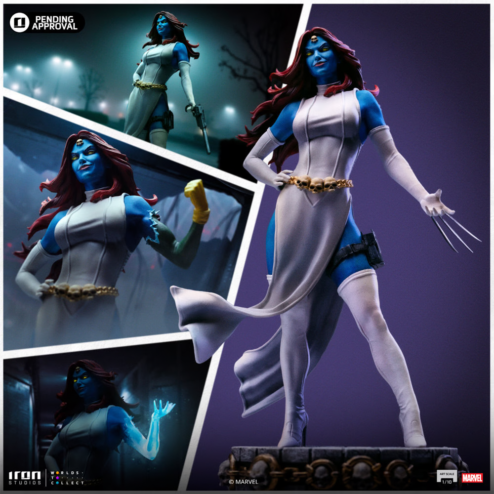 IRON STUDIOS MYSTIQUE ART SCALE 1/10- MARCAS119625-10(PRE-ORDER)