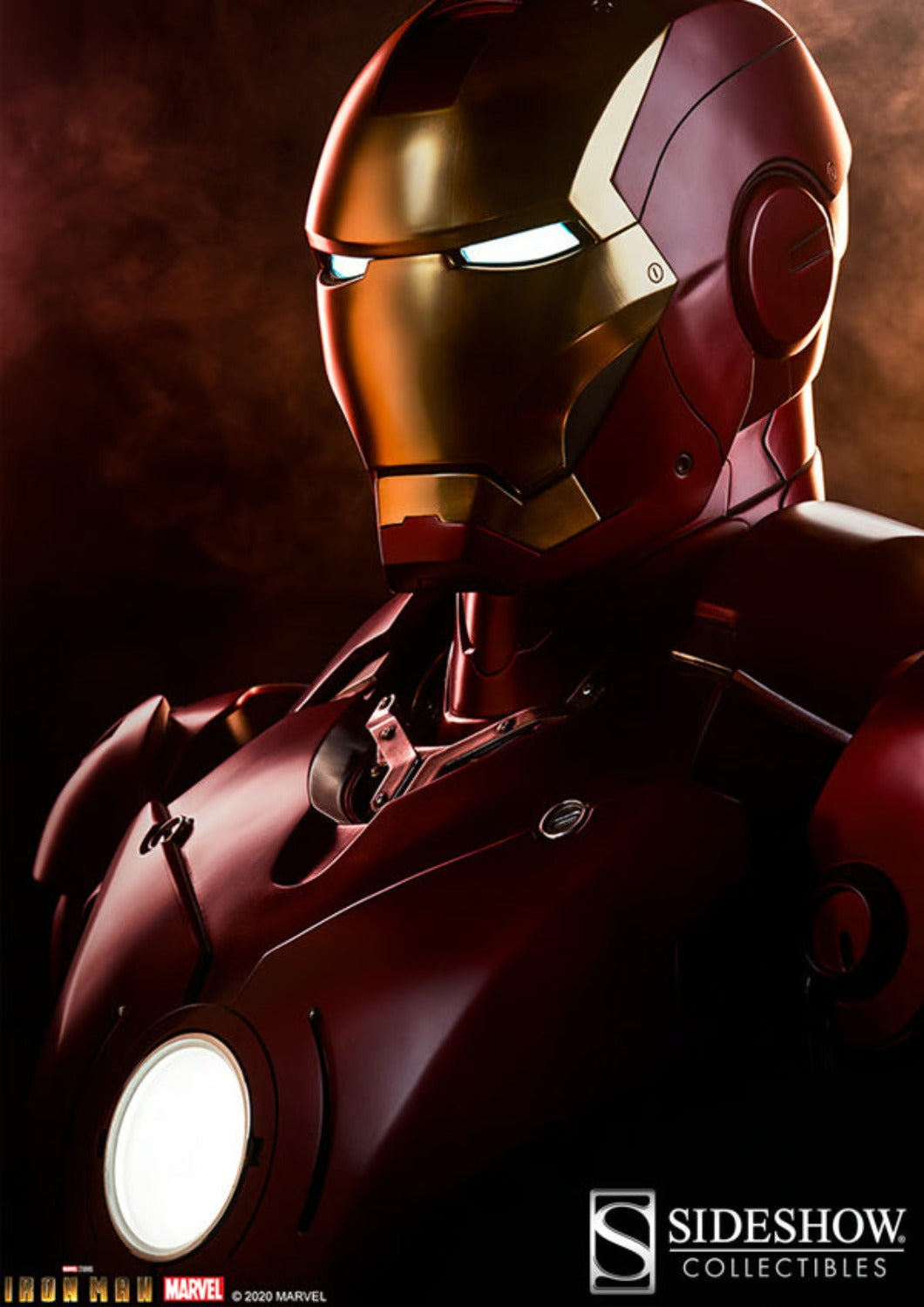 SIDESHOW COLLECTIBLES IRON MAN MARK III - MARK 3 BUST 400329 - Anotoys Collectibles