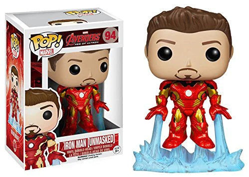 FUNKO POP! MARVEL AVENGERS AGE OF ULTRON IRON MAN (UNMASKED) #94 - Anotoys Collectibles