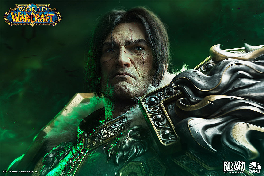 INFINITY STUDIO X BLIZZARD ENTERTAINMENT <WORLD OF WARCRAFT> VARIAN WRYNN LIFE SIZE BUST(PRE-ORDER)