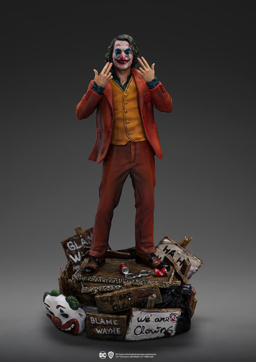 IRON STUDIOS JOKER (ARTHUR FLECK) DELUXE 1/10 ART SCALE