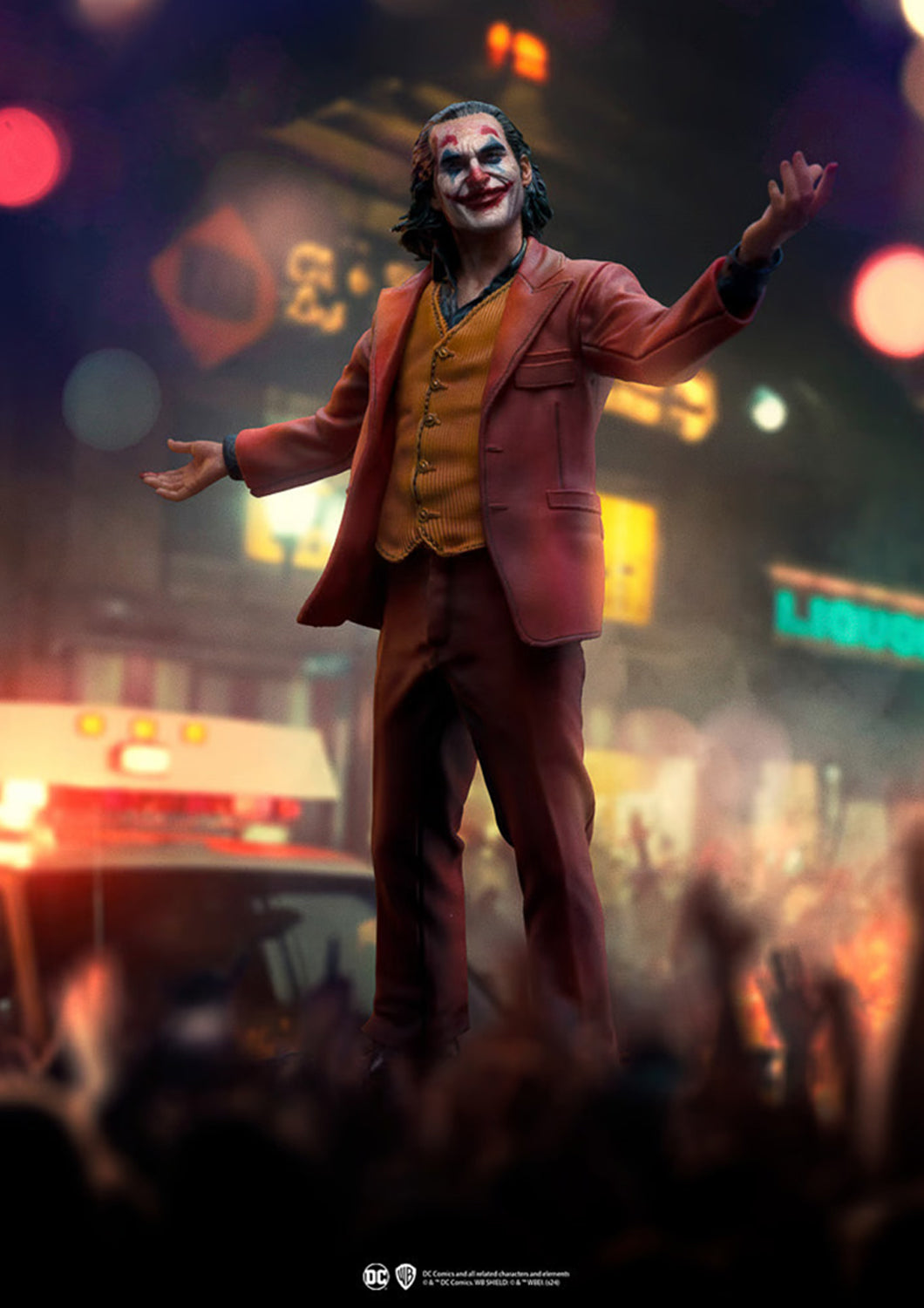 IRON STUDIOS JOKER (ARTHUR FLECK) DELUXE 1/10 ART SCALE