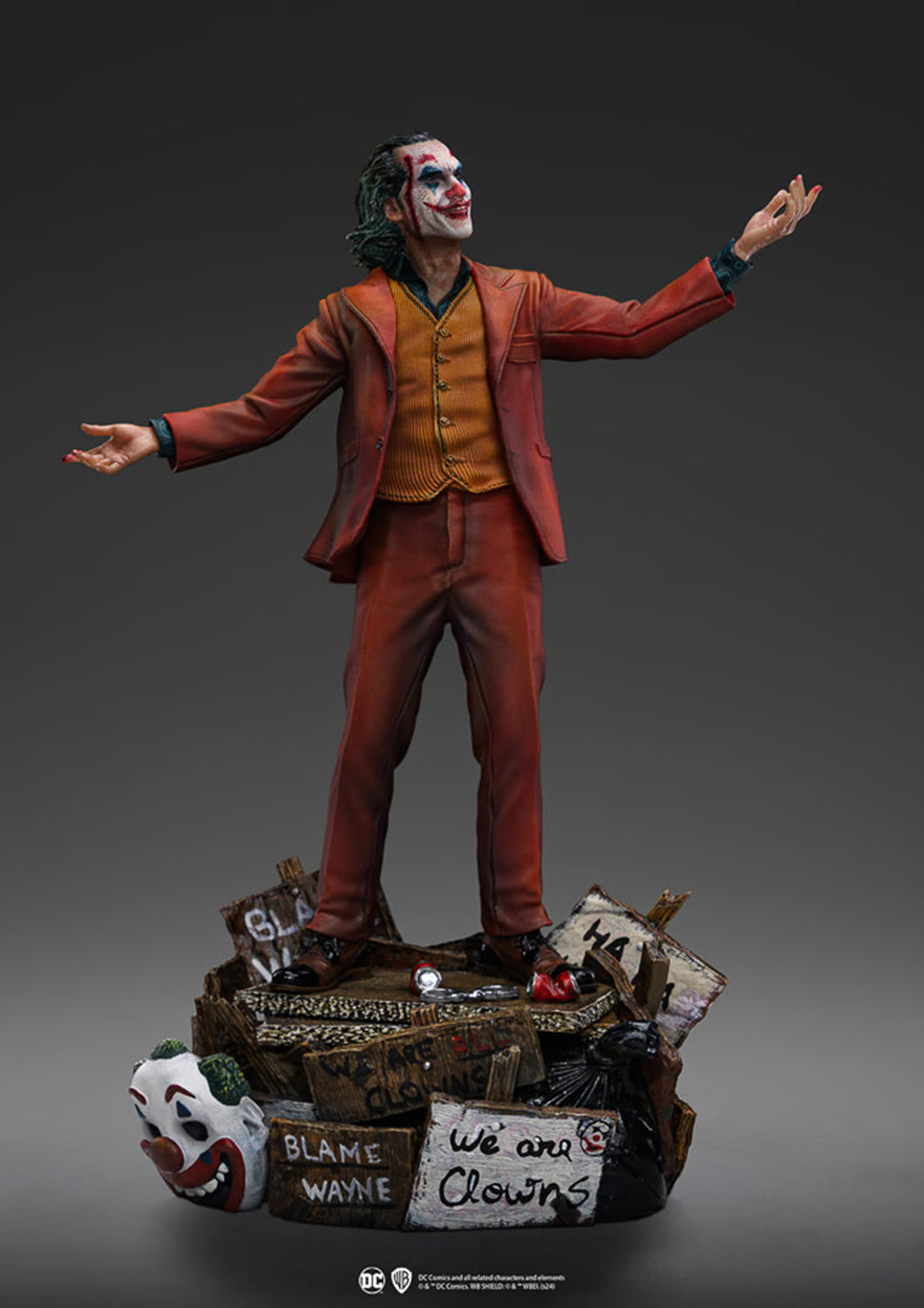 IRON STUDIOS JOKER (ARTHUR FLECK) DELUXE 1/10 ART SCALE