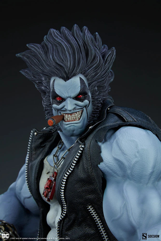 SIDESHOW DC COMICS LOBO MAQUETTE 1/4 300682 - Anotoys Collectibles