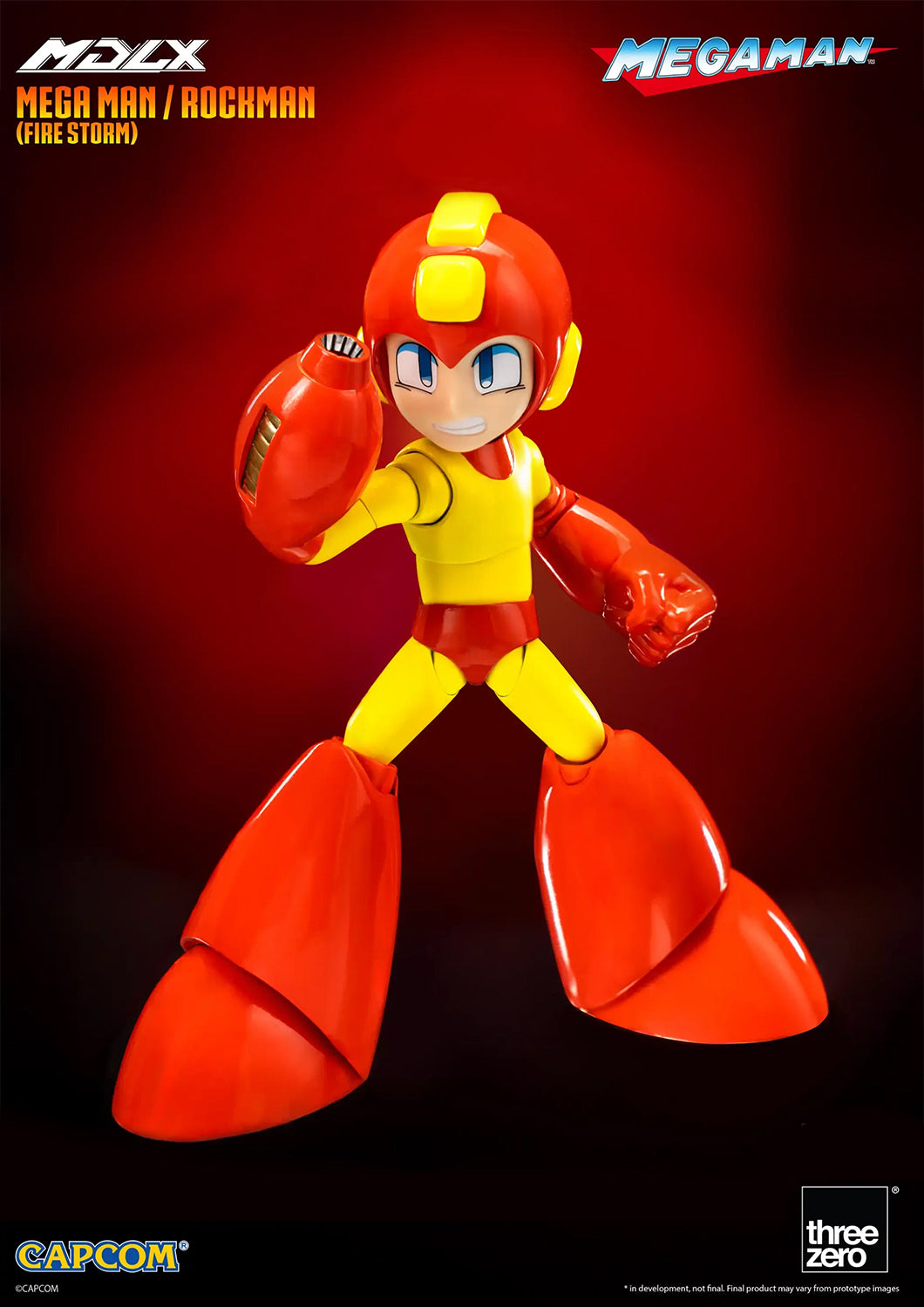 THREEZERO MDLX MEGA MAN / ROCKMAN (FIRE STORM)