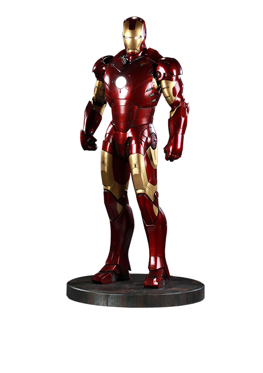 SIDESHOW IRON MAN MARK III - 1/2 SCALE STATUE - 400035