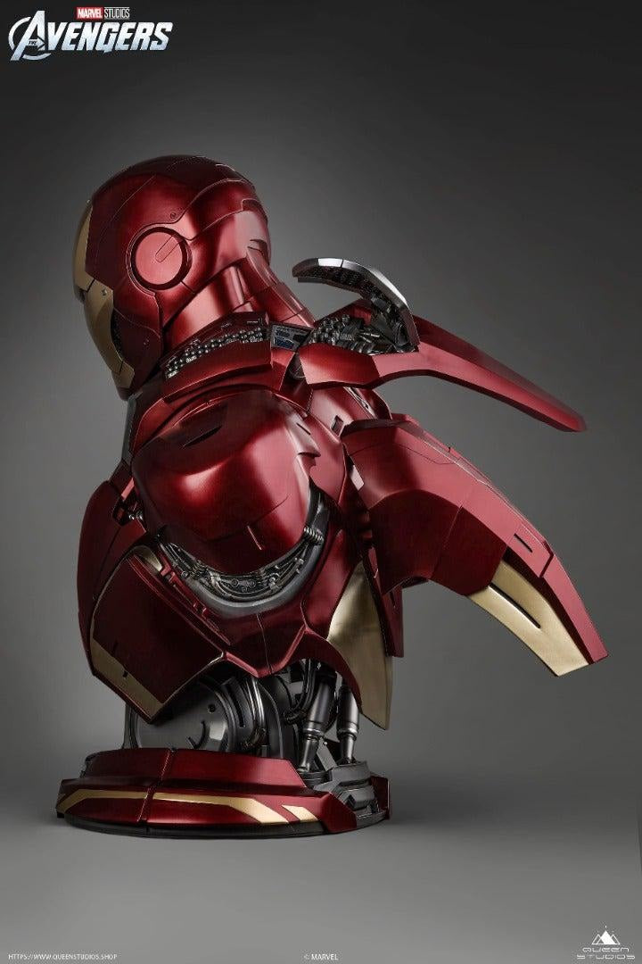 QUEEN STUDIOS IRON MAN MARK 7 - MARK VII 1/1 BUST