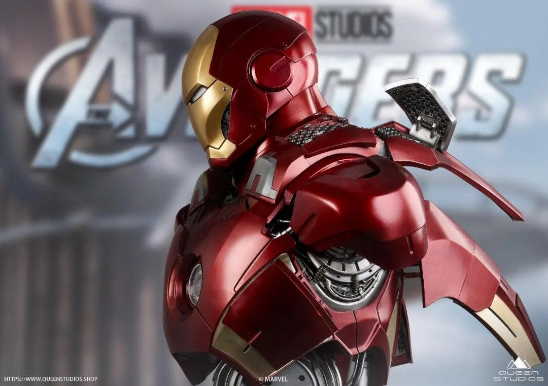 QUEEN STUDIOS IRON MAN MARK 7 - MARK VII 1/1 BUST