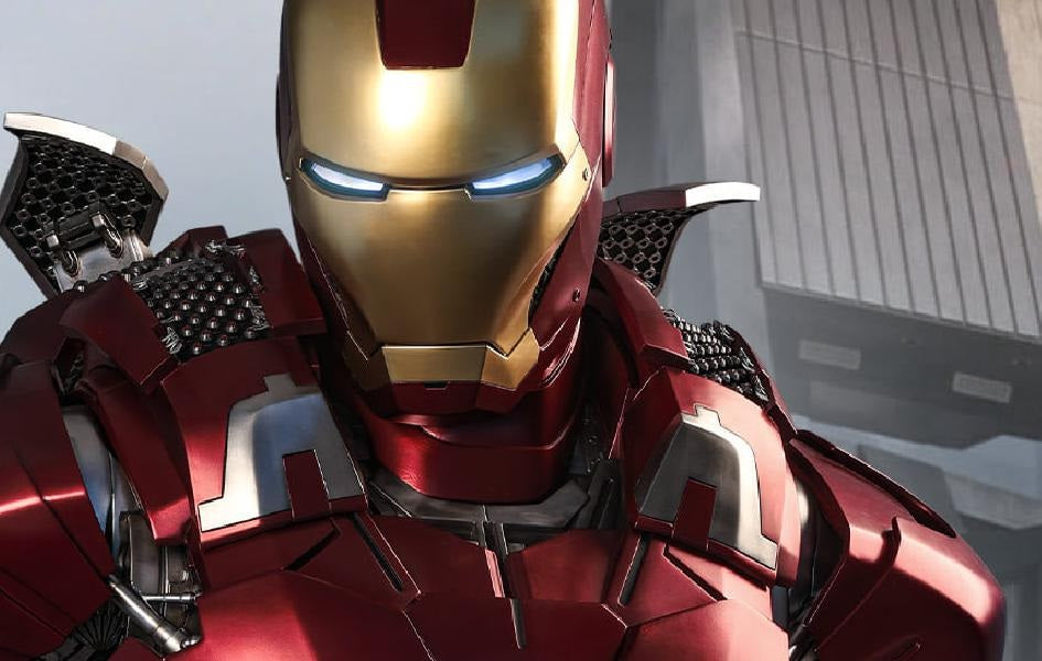 QUEEN STUDIOS IRON MAN MARK 7 - MARK VII 1/1 BUST