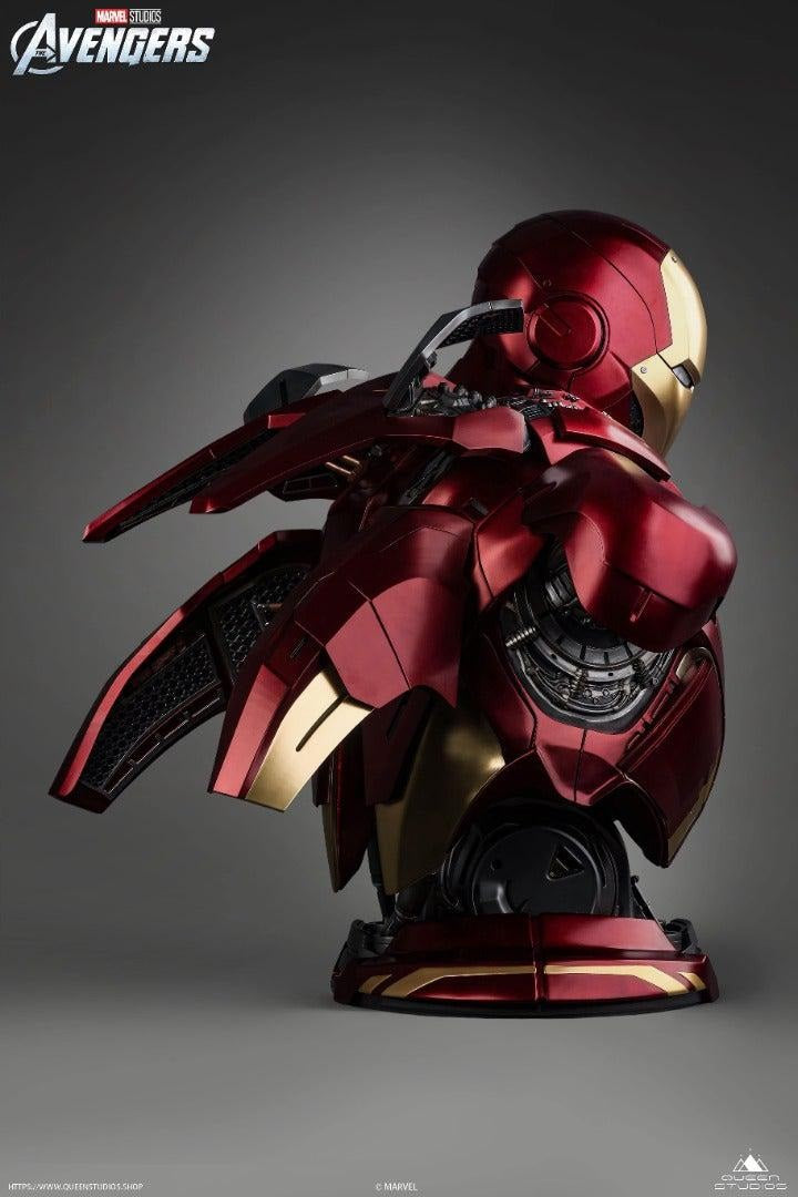 QUEEN STUDIOS IRON MAN MARK 7 - MARK VII 1/1 BUST