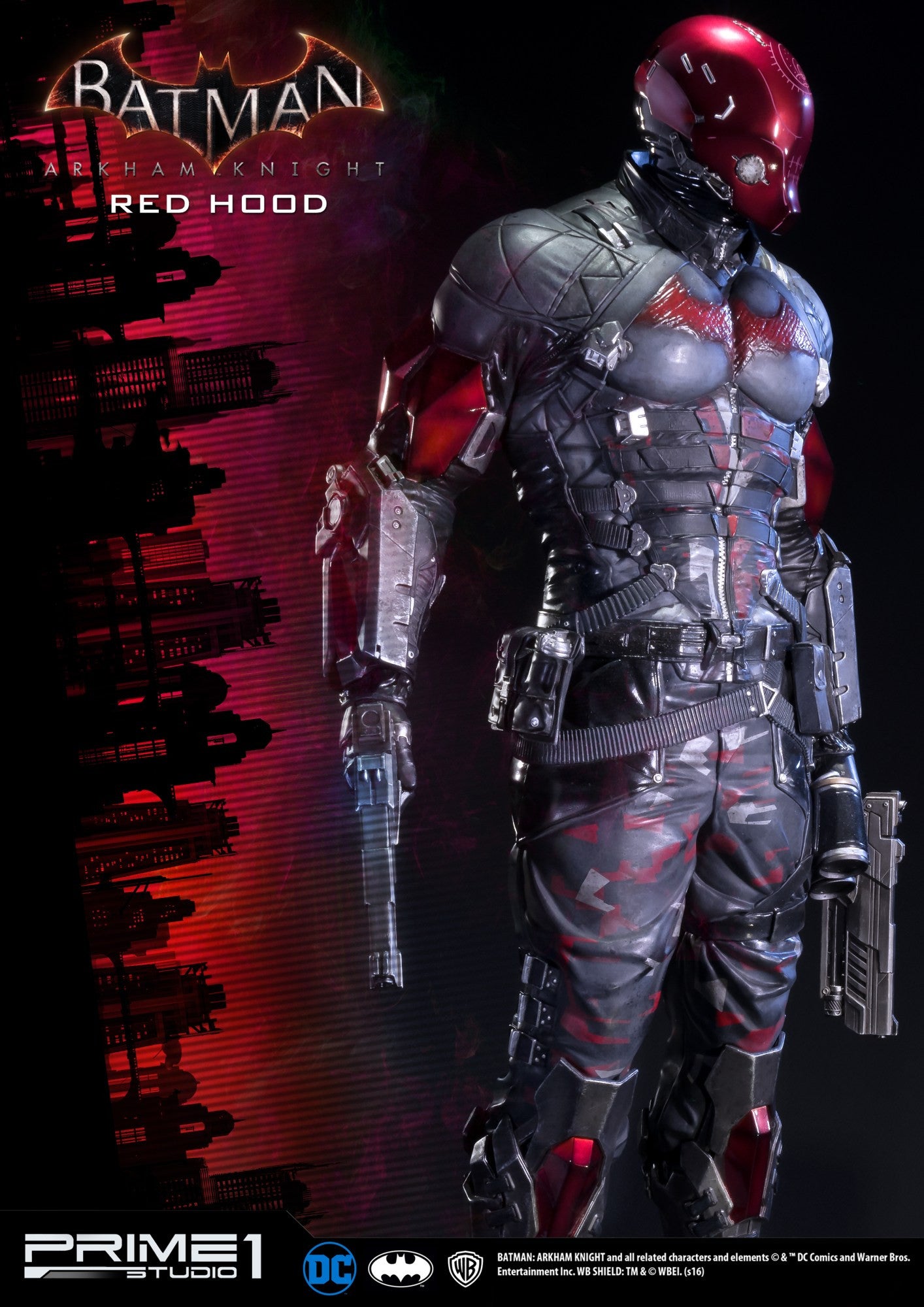 PRIME 1 STUDIO BATMAN: ARKHAM KNIGHT RED HOOD - MMDC-09 - Anotoys Collectibles