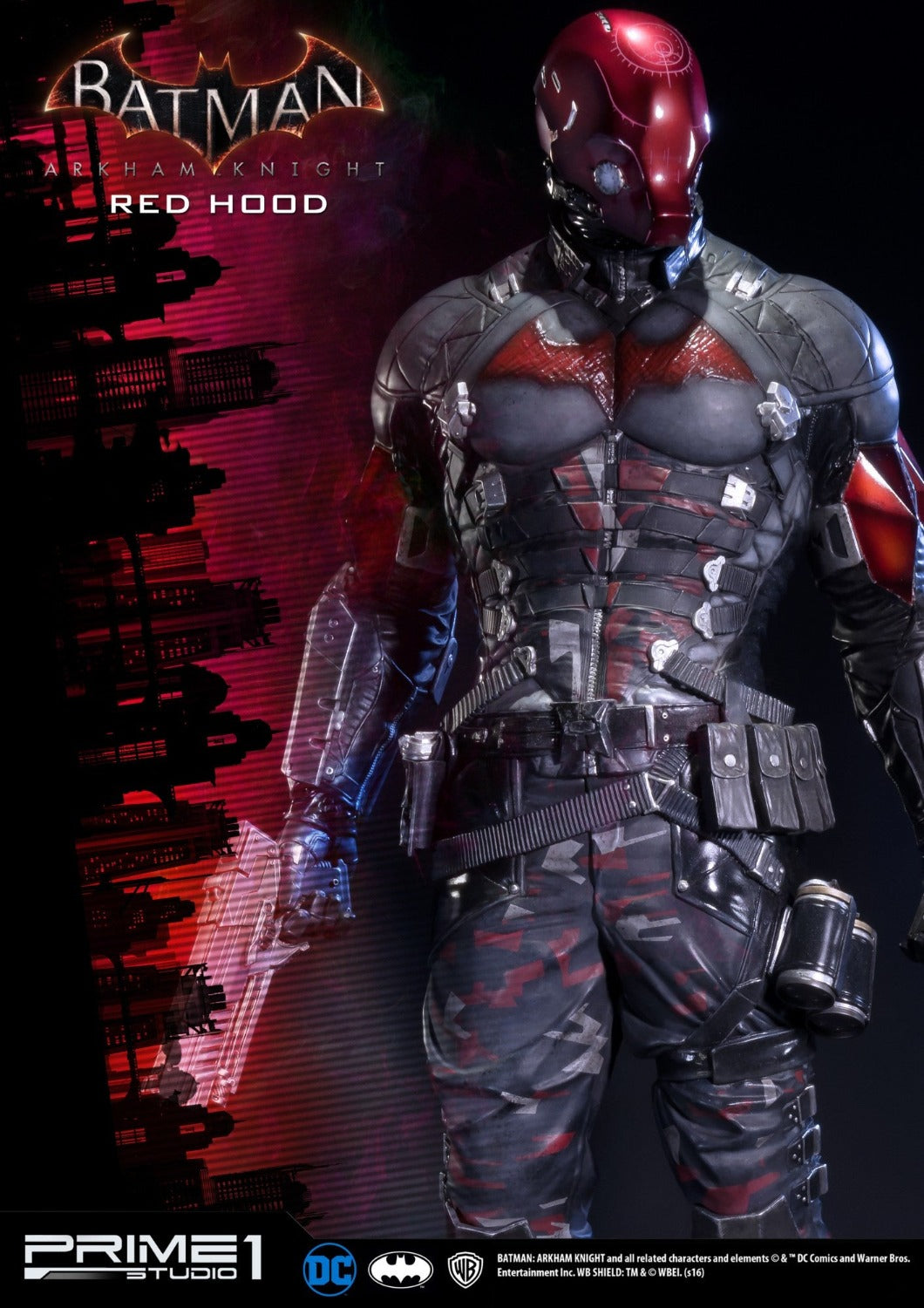 PRIME 1 STUDIO BATMAN: ARKHAM KNIGHT RED HOOD - MMDC-09 - Anotoys Collectibles