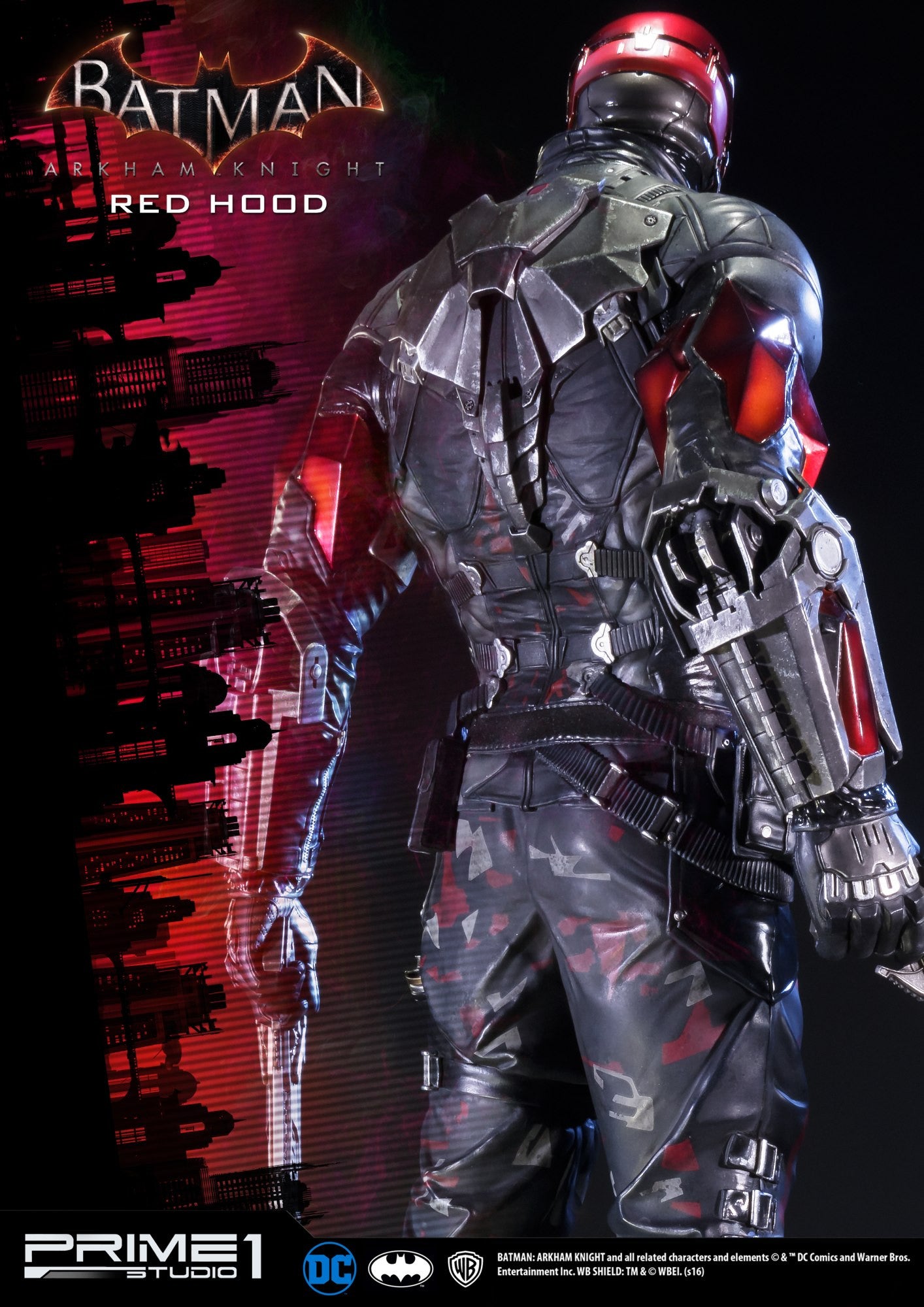 PRIME 1 STUDIO BATMAN: ARKHAM KNIGHT RED HOOD - MMDC-09 - Anotoys Collectibles