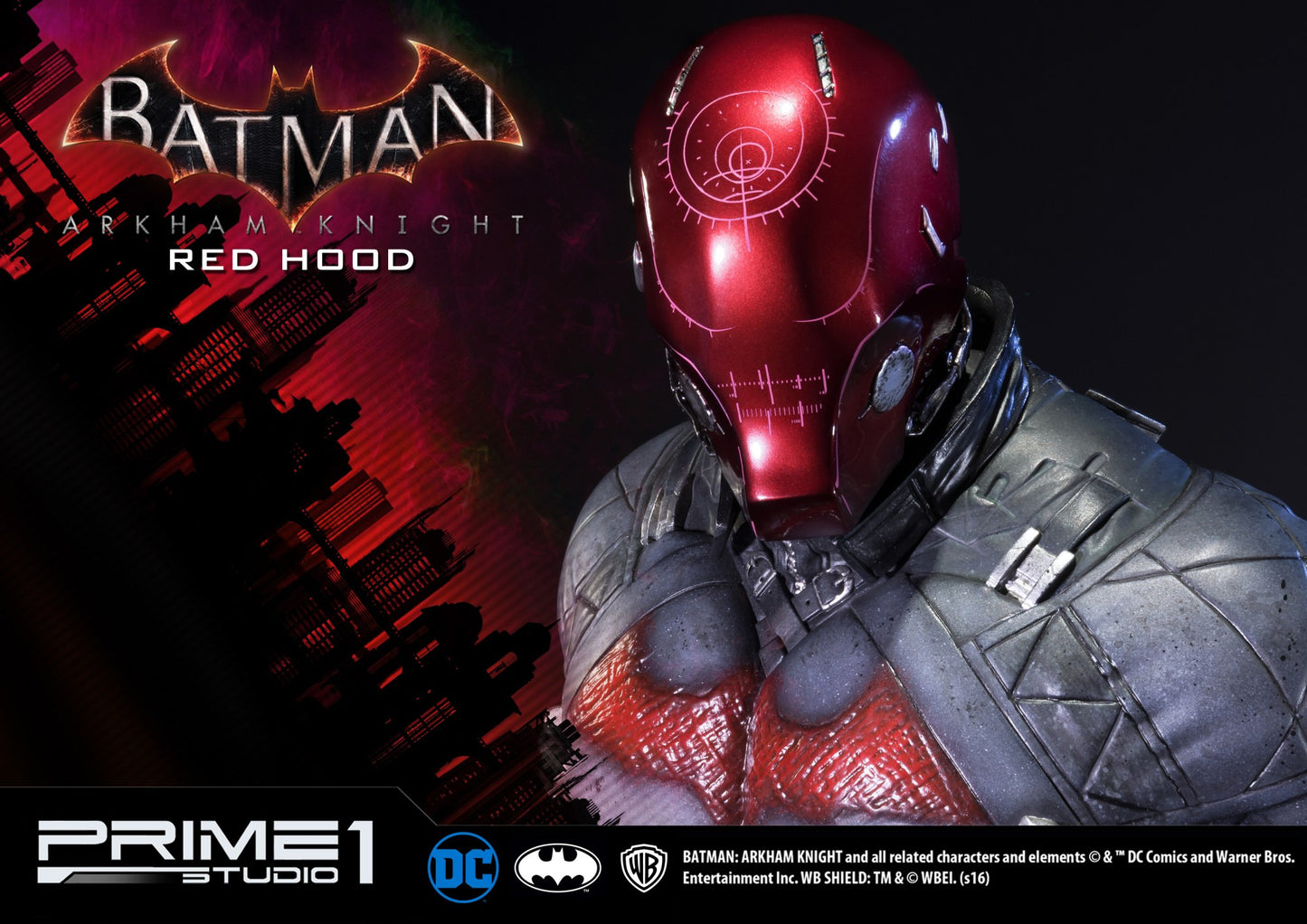 PRIME 1 STUDIO BATMAN: ARKHAM KNIGHT RED HOOD - MMDC-09 - Anotoys Collectibles