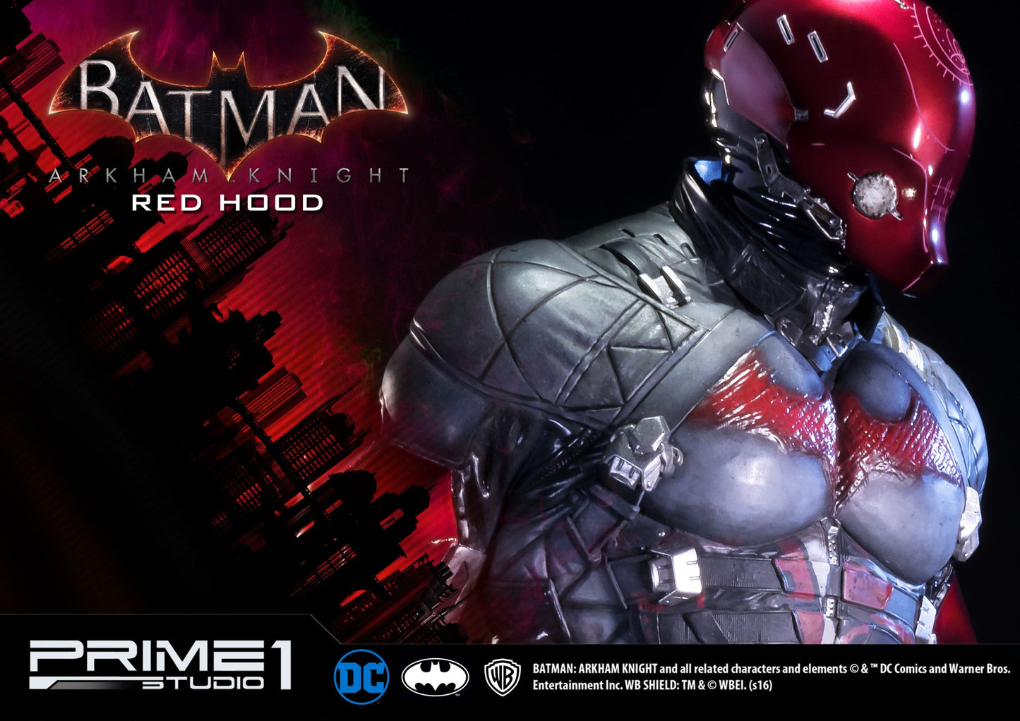 PRIME 1 STUDIO BATMAN: ARKHAM KNIGHT RED HOOD - MMDC-09 - Anotoys Collectibles