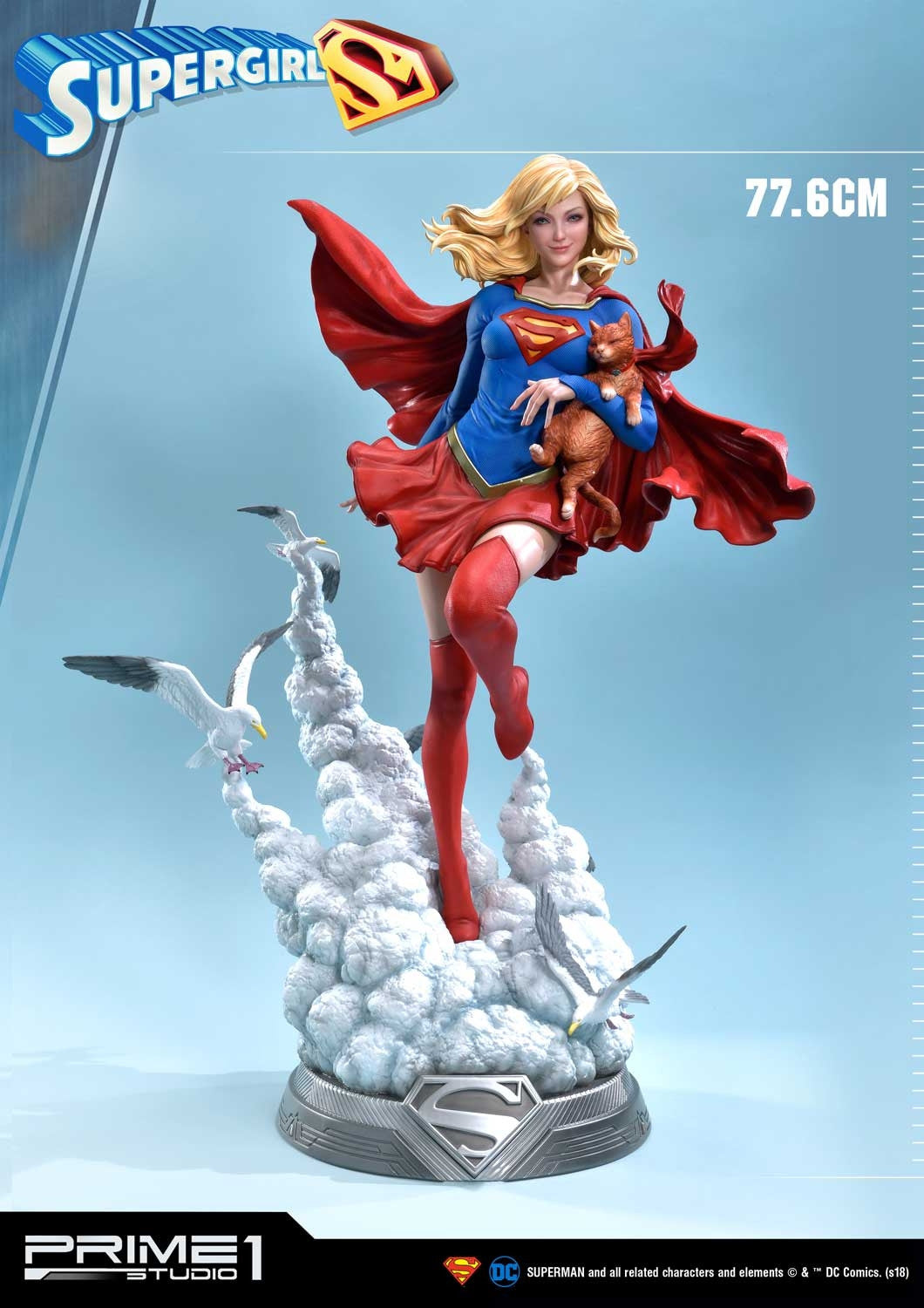 PRIME 1 STUDIO DC SUPERMAN COMICS SUPERGIRL 1/3 MMDC-31 - Anotoys Collectibles