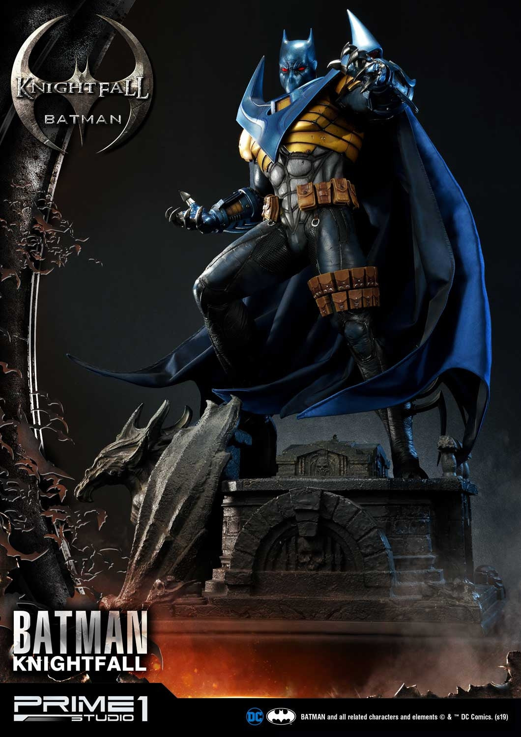 PRIME 1 STUDIO DC KNIGHTFALL BATMAN 1/3 SCALE - MMDC-34 - Anotoys Collectibles