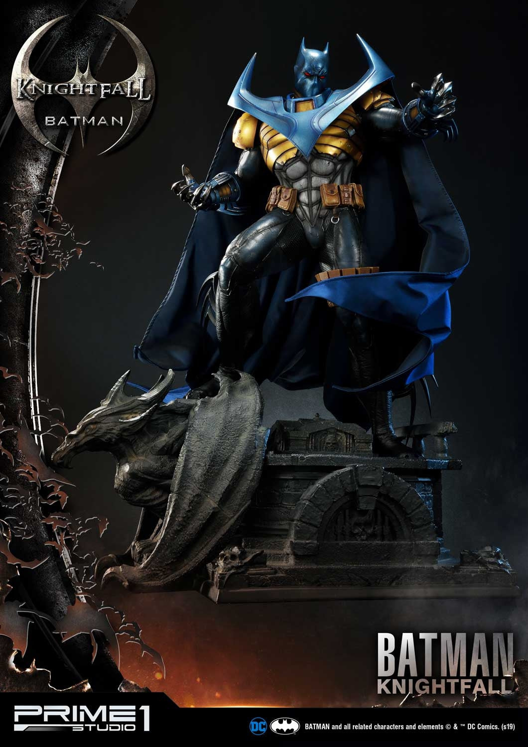 PRIME 1 STUDIO DC KNIGHTFALL BATMAN 1/3 SCALE - MMDC-34 - Anotoys Collectibles