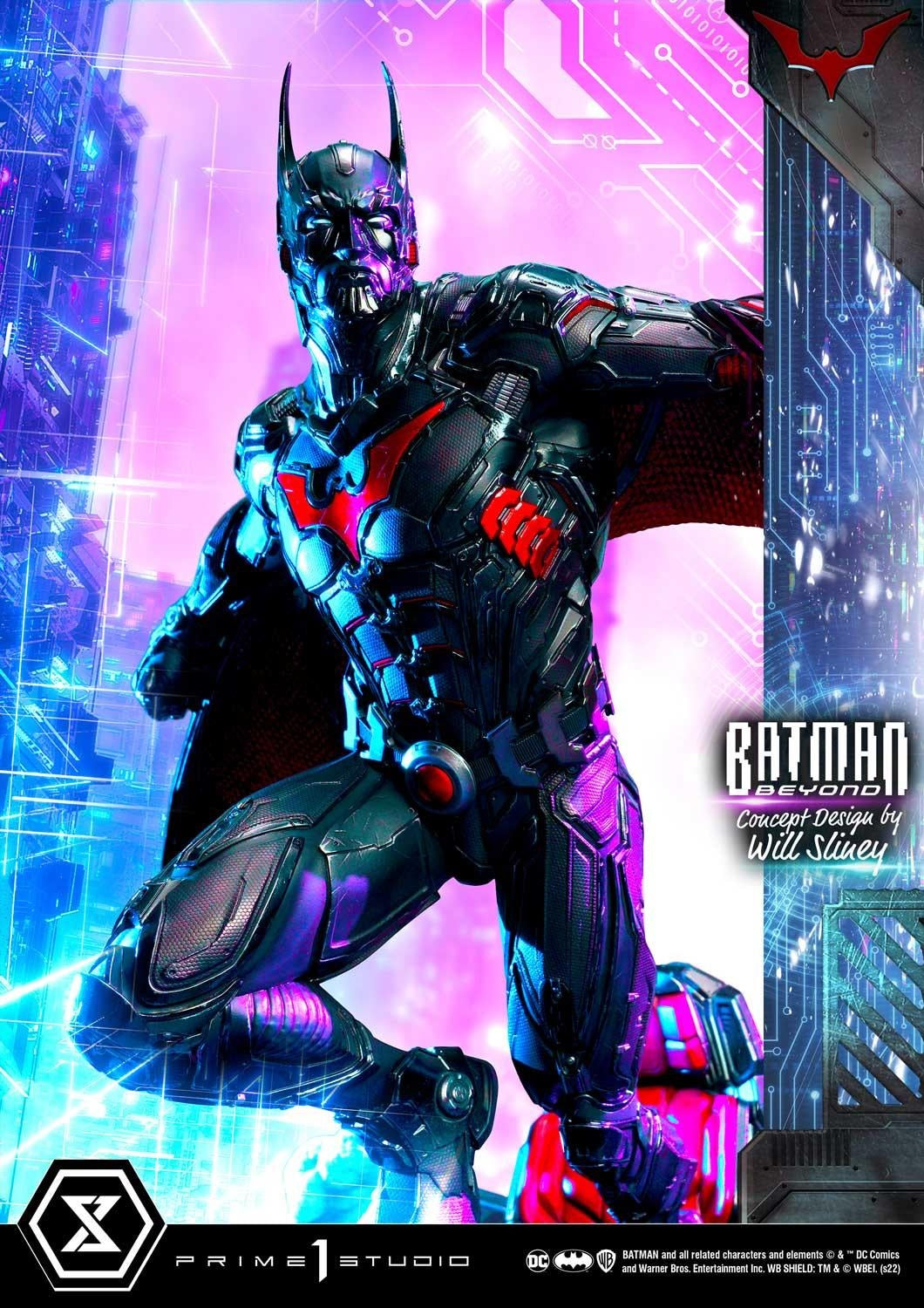 PRIME 1 STUDIO BATMAN (COMICS) BATMAN BEYOND (CONCEPT DESIGN BY WILL SLINEY) BONUS VERSION - MMDC-58S