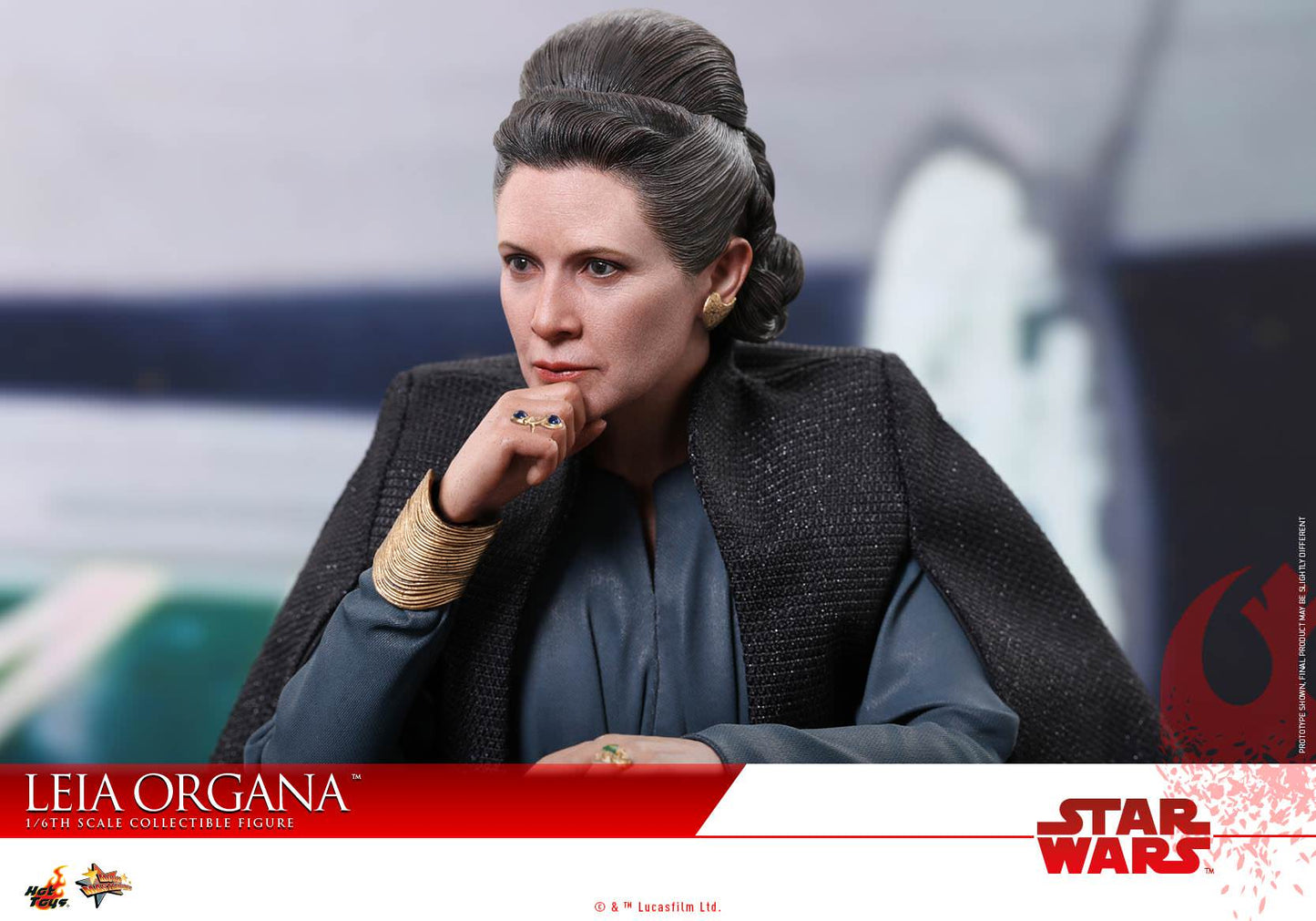 HOT TOYS STAR WARS: THE LAST JEDI LEIA ORGANA COLLECTIBLE FIGURE 1/6 MMS459 - Anotoys Collectibles
