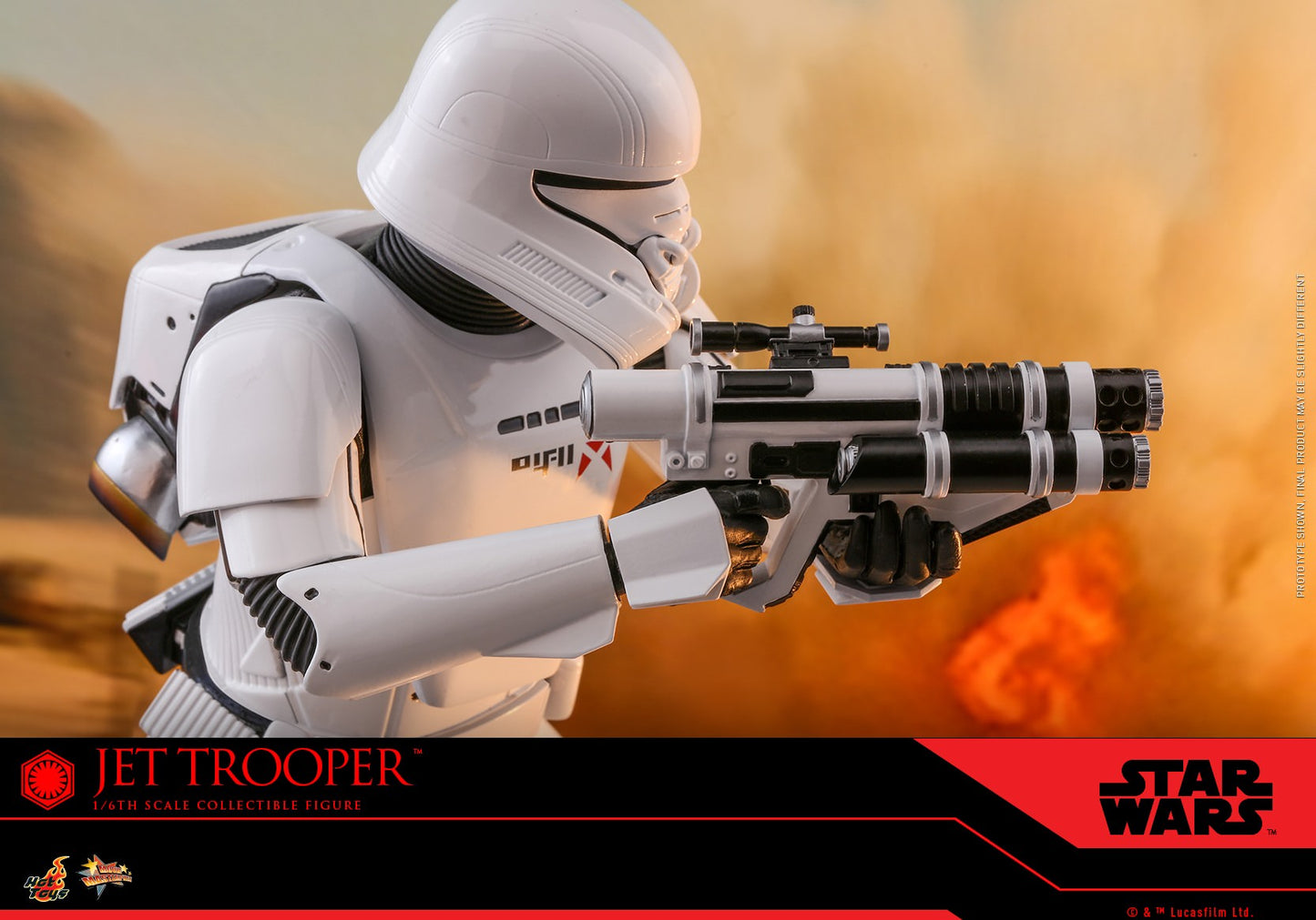 HOT TOYS STAR WARS: THE RISE OF SKYWALKER JET TROOPER 1/6 MMS561 - Anotoys Collectibles