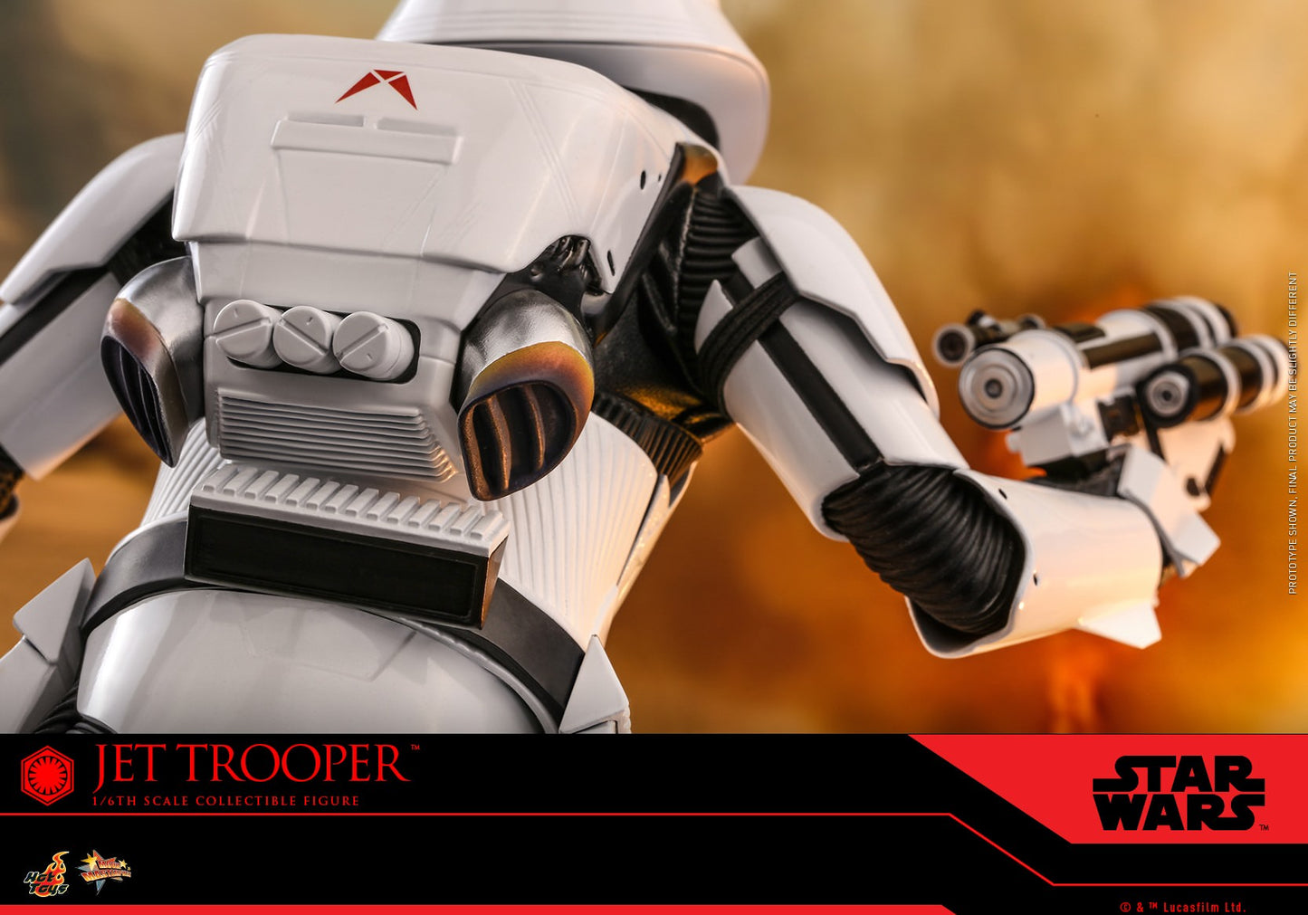 HOT TOYS STAR WARS: THE RISE OF SKYWALKER JET TROOPER 1/6 MMS561 - Anotoys Collectibles