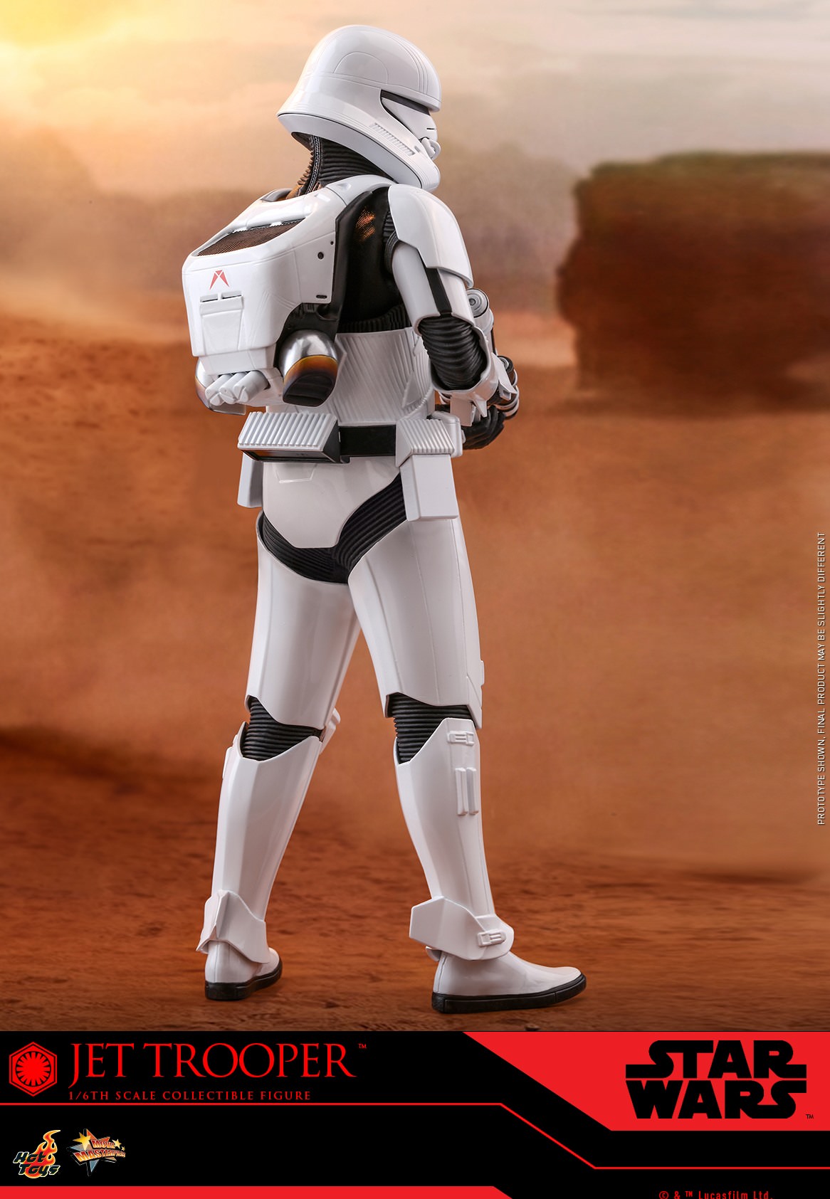 HOT TOYS STAR WARS: THE RISE OF SKYWALKER JET TROOPER 1/6 MMS561 - Anotoys Collectibles