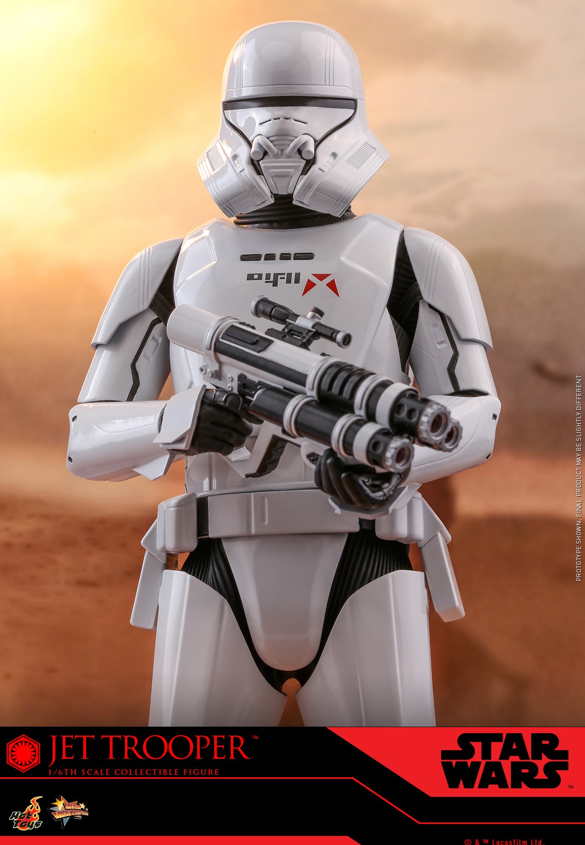 HOT TOYS STAR WARS: THE RISE OF SKYWALKER JET TROOPER 1/6 MMS561 - Anotoys Collectibles