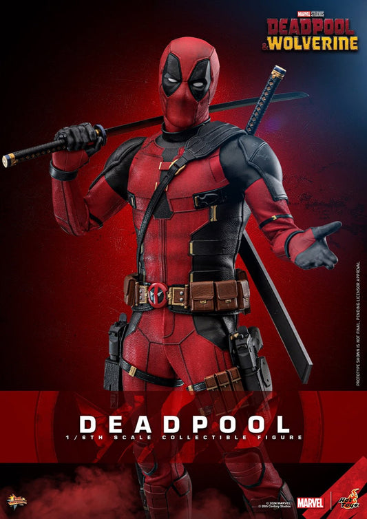 HOT TOYS MARVEL’S DEADPOOL & WOLVERINE - 1/6TH SCALE DEADPOOL COLLECTIBLE FIGURE - MMS746 (PRE-ORDER)