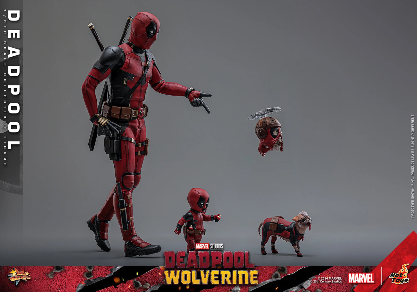 HOT TOYS MARVEL’S DEADPOOL & WOLVERINE - 1/6TH SCALE DEADPOOL COLLECTIBLE FIGURE - MMS746 (PRE-ORDER)