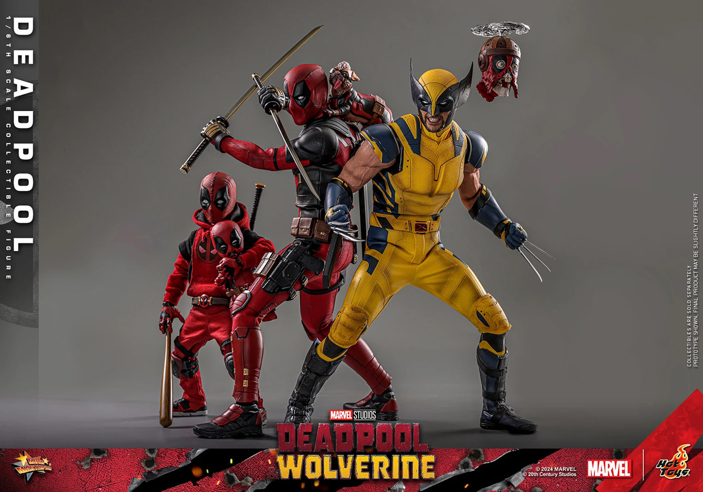 HOT TOYS MARVEL’S DEADPOOL & WOLVERINE - 1/6TH SCALE DEADPOOL COLLECTIBLE FIGURE - MMS746 (PRE-ORDER)