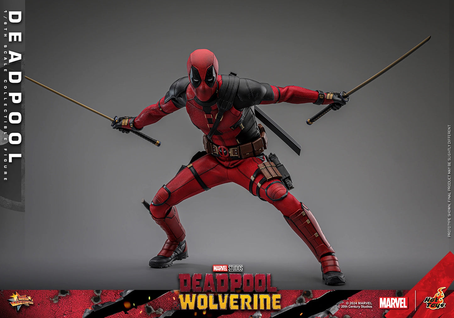 HOT TOYS MARVEL’S DEADPOOL & WOLVERINE - 1/6TH SCALE DEADPOOL COLLECTIBLE FIGURE - MMS746 (PRE-ORDER)