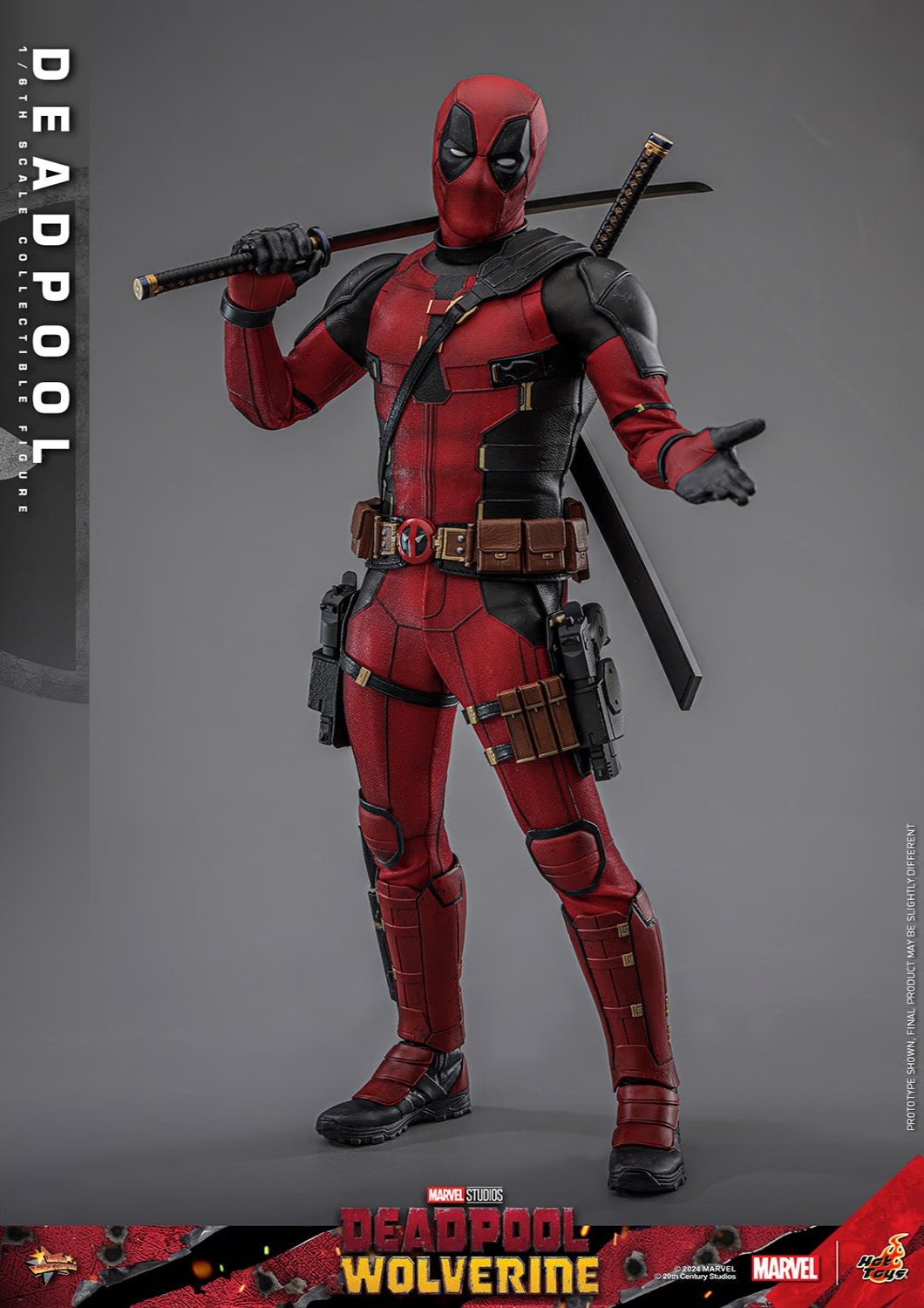 HOT TOYS MARVEL’S DEADPOOL & WOLVERINE - 1/6TH SCALE DEADPOOL COLLECTIBLE FIGURE - MMS746 (PRE-ORDER)