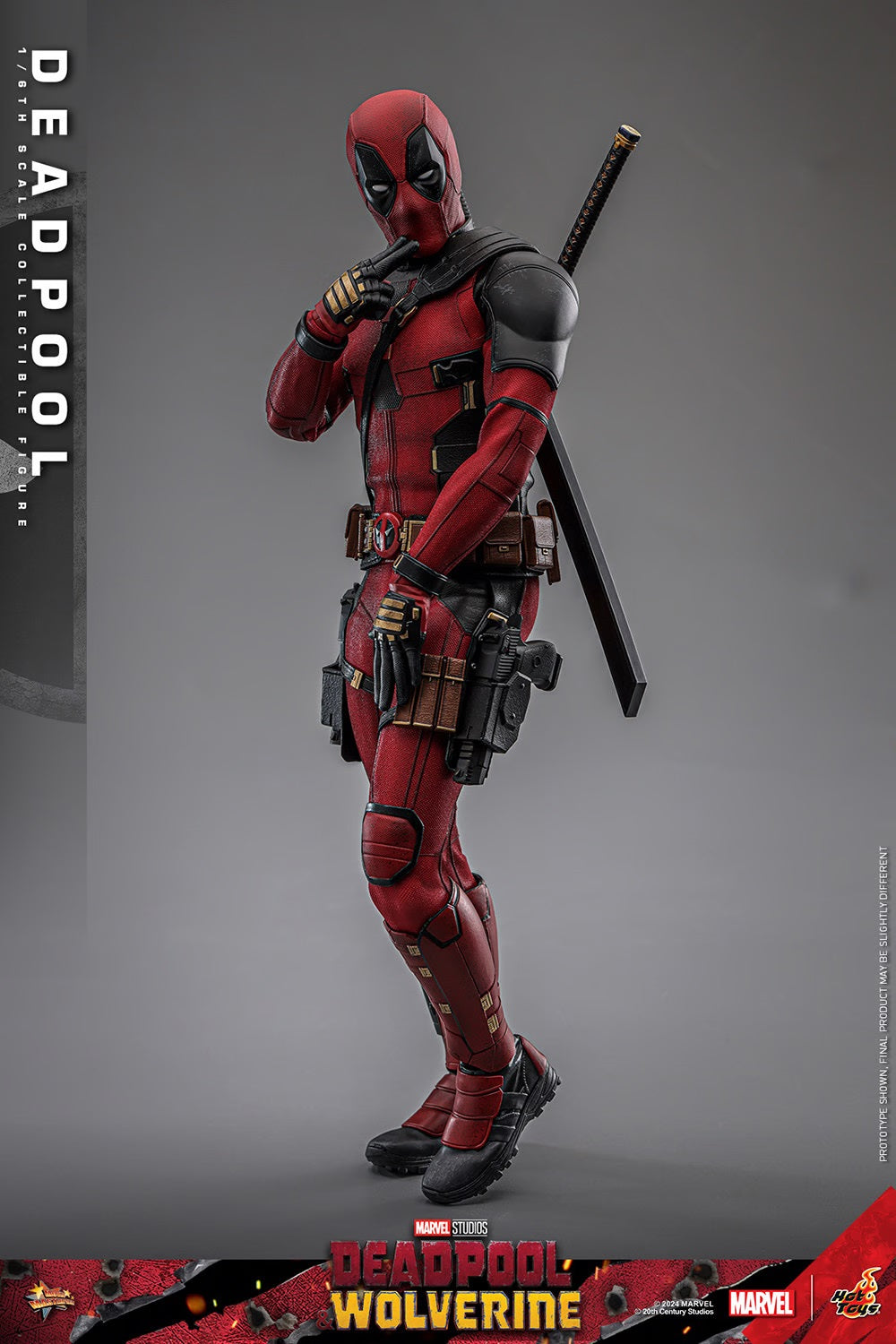 HOT TOYS MARVEL’S DEADPOOL & WOLVERINE - 1/6TH SCALE DEADPOOL COLLECTIBLE FIGURE - MMS746 (PRE-ORDER)