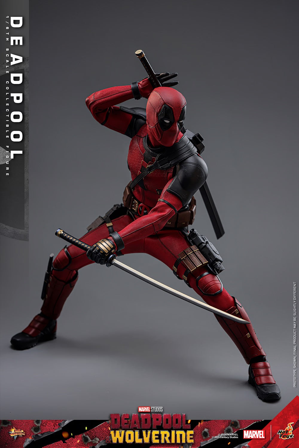 HOT TOYS MARVEL’S DEADPOOL & WOLVERINE - 1/6TH SCALE DEADPOOL COLLECTIBLE FIGURE - MMS746 (PRE-ORDER)