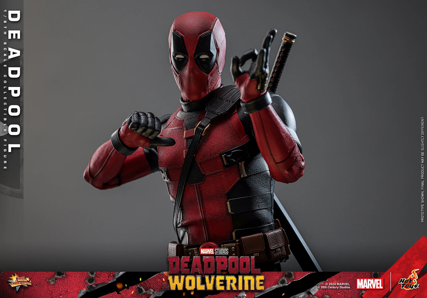 HOT TOYS MARVEL’S DEADPOOL & WOLVERINE - 1/6TH SCALE DEADPOOL COLLECTIBLE FIGURE - MMS746 (PRE-ORDER)