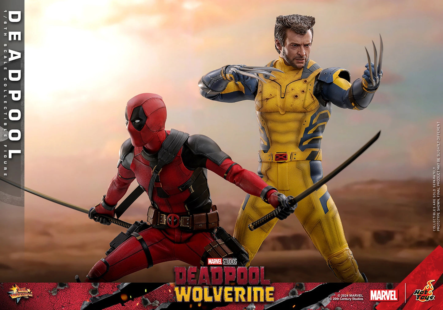 HOT TOYS MARVEL’S DEADPOOL & WOLVERINE - 1/6TH SCALE DEADPOOL COLLECTIBLE FIGURE - MMS746 (PRE-ORDER)