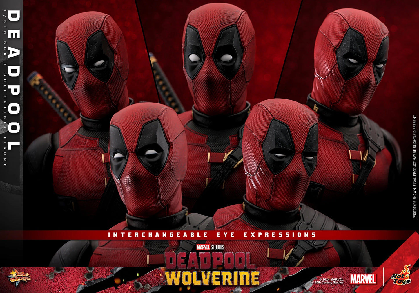 HOT TOYS MARVEL’S DEADPOOL & WOLVERINE - 1/6TH SCALE DEADPOOL COLLECTIBLE FIGURE - MMS746 (PRE-ORDER)