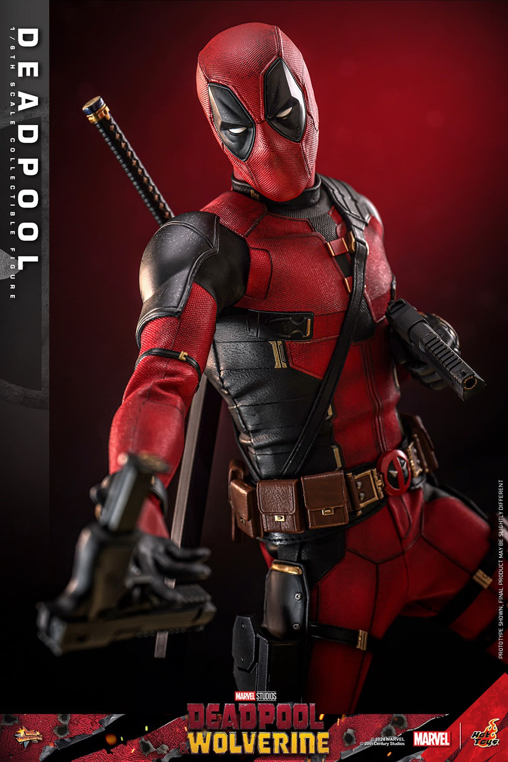 HOT TOYS MARVEL’S DEADPOOL & WOLVERINE - 1/6TH SCALE DEADPOOL COLLECTIBLE FIGURE - MMS746 (PRE-ORDER)