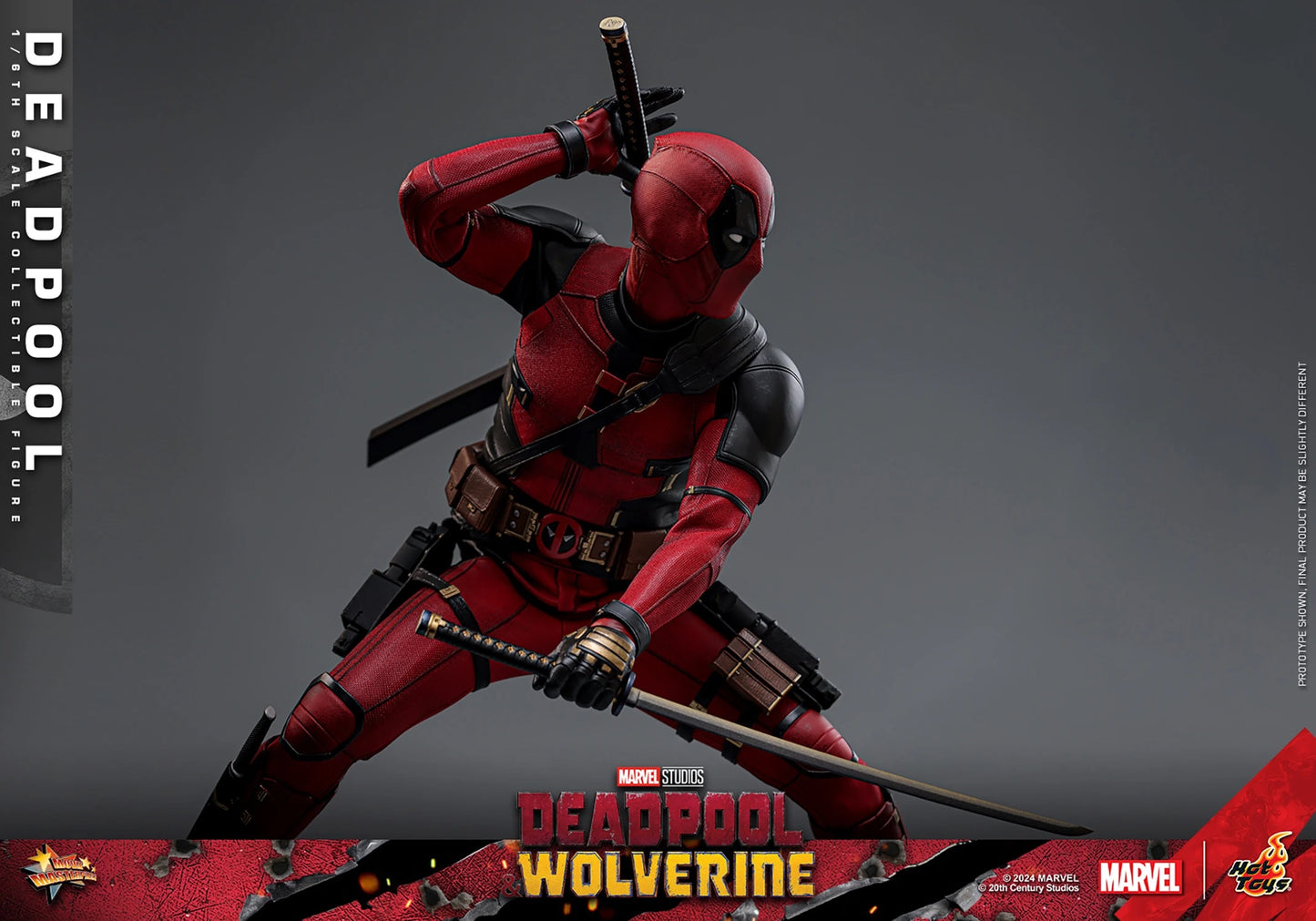 HOT TOYS MARVEL’S DEADPOOL & WOLVERINE - 1/6TH SCALE DEADPOOL COLLECTIBLE FIGURE - MMS746 (PRE-ORDER)