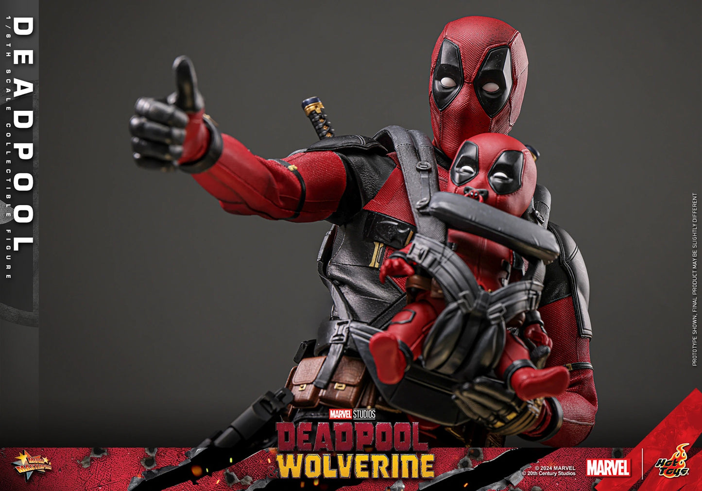 HOT TOYS MARVEL’S DEADPOOL & WOLVERINE - 1/6TH SCALE DEADPOOL COLLECTIBLE FIGURE - MMS746 (PRE-ORDER)